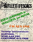 BUTLLETI D'ESCACS / 1982 vol 7, no 29 (29-31)